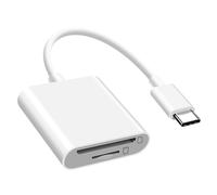 Avizar, Lector de tarjetas universal para micro SD / SD / TF, adaptador USB-C