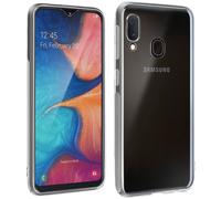 Avizar, Pack 360º Carcasa + Cristal templado para Samsung Galaxy A20e
