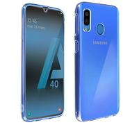 Avizar, Pack 360º Carcasa + Cristal templado para Samsung Galaxy A40