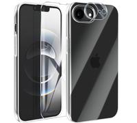 Avizar, Pack de funda para iPhone 17e con cristal templado y protector de lente