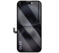 Avizar Pantalla Hard OLED para iPhone 16 con cristal táctil preensamblado,