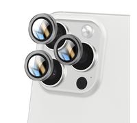 Avizar Protector cámara para iPhone 16 Pro Lente templada, Gris