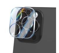 Avizar Protector cámara para iPhone 16 Pro Lente templada, Transparente