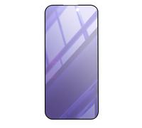 Avizar Protector de pantalla para iPhone 14 Pro Cristal templado, Negro