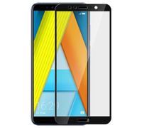 Avizar Protector Cristal Templado Antigrietas Borde Negro para Honor 7A/Huawei Y6 2018