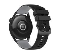 Avizar Pulsera para Huawei Watch GT3 46mm Silicona Bicolor Texturizada, Gris