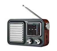 Avizar, Radio Retro Multibanda FM / AM / SW con Reproductor USB MP3