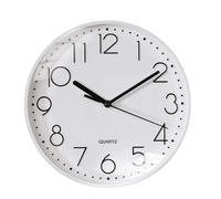 Avizar, Reloj de pared silencioso moderno de 26 cm para oficina o sala de estar
