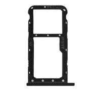 Avizar Repuesto Bandeja Tarjeta Nano SIM Negra Metálica para Huawei P20 Lite
