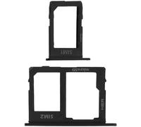Avizar Repuesto Bandejas Tarjetas Nano SIM Negras para Samsung Galaxy J6