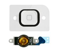 Avizar Repuesto Botón Home Blanco con Banda de Conexión para iPhone 5