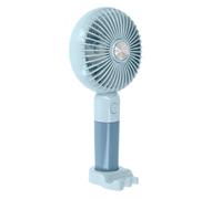 Avizar, Ventilador Portátil Recargable 3 Velocidades con Base Soporte 2-en-1