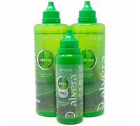 Avizor Unica Alvera | Solución con Aloe Vera para Lentes Blandas | Pack Viaje y Hogar 2x350ml + 100ml