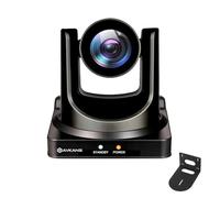 AVKANS Cámara PTZ con zoom óptico 30x 3G-SDI USB IP Live Streaming AI Tracking Camera, PoE HDMI PTZ Cam para eventos de iglesia, servicios de transmisión en vivo vMix OBS Wirecast