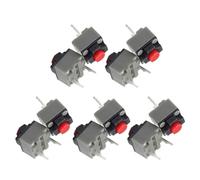 AVKGCZ 10 microinterruptores silenciosos Kailhs de 6 x 6 x 7,3 mm para electrónica, médicos, pruebas, computadoras, servidores, microbotón, Kailhs, silencios, microinterruptor