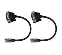AVKGCZ Cable de consolas RJ45 a RS232 RJ45Serial para configuraciones fáciles de equipos de red, conmutación, enchufes y consolas de juego