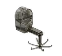 AVKGCZ Gancho con ventosas de vacío con seis garras para colgar en la pared, giratorio, organización del hogar, 360 grados, colgador de aspiradora