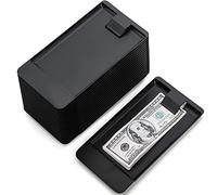 AVLA Paquete de 20 Soportes para cheques, bandejas de Punta de plástico Negro, presentadores de cheques de Restaurante, Bandeja para Recibos de Invitados para Bares, hoteles, Comedor, Negocios de