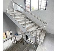 AVLLSO Balaustre Kit de barandilla del Porche Delantero, Sistema de barandillas de Cable con barandillas metálicas(L 6.5ft/79in)