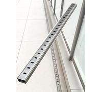 AVLLSO Canaleta de desagüe Canal de Desagüe para Exteriores - Ranura Delgada 1-12m (35-100mm) | Drenaje Jardín/Entrada/Calzada (8m/26ft,5x5cm/2 x 2 in)