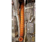 AVLLSO Manguera de Escape Manguera del conducto del ventilador 2m 3m 5m 10m, Tubo de conducción con 2 abrazaderas(L 10 Ft/3m,Id(A) 23.6 In/600MM)