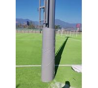 AVLLSO Protector de Postes de Garaje Enrollamiento de Poste al Aire Libre, 1,8 m de Altura Almohadilla de la Columna de Seguridad Adecuado para sótano, Garaje(Grey,Dia 152 MM)
