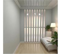 AVLLSO Puertasplegables Puerta de partición del PVC, Puerta de Pantalla retráctil con el Kit de Hardware, Fácil de Instalar(WxH 59x80in(148.5x203cm))