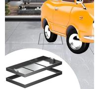 AVLLSO Tapa de alcantarilla Tapa y Base de hoyo Invisible para Paseo/Carretera, Cubierta de Cuenca de Aguas residuales metálicas - 2 manijas(30x30x5cm/12x12x2in)