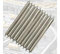 AVLLSO Transportador Rodillo Conjunto de 5 10 15 Mesa Sierra/Soporte de Madera/riel de Flujo Rodillo de reemplazo de transmisión de Gravedad(10 Pack,L 750MM/29.5IN)