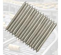 AVLLSO Transportador Rodillo Conjunto de 5 10 15 Mesa Sierra/Soporte de Madera/riel de Flujo Rodillo de reemplazo de transmisión de Gravedad(15 Pack,L 200MM/7.9IN)