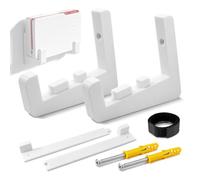 AVM FRITZ!Box 5690 Pro Soporte de montaje para router diseño estable ahorro de espacio sistema de red organizador de cables espacio de oficina hogar solución de instalación de red de internet