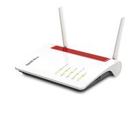 FRITZ!Box 6850 5G router inalámbrico Gigabit Ethernet Doble banda (2,4 GHz / 5 GHz) Negro, Rojo, Blanco
