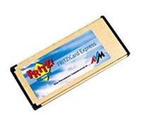 AVM Fritz!Card Express - Dispositivo de Acceso RDSI (Euro-ISDN, ISDN DSS1/ETSI, ITU V.32bis, ITU X.75, 14.4 Kbit/s, 393 g, 155 x 230 x 65 mm)