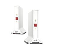 Mesh Set 4200 DuaL-Band [2.4 Ghz/5 Ghz] WI-Fi 6e [802.11ax] Rosso, Bianco 2x2/4x4 (avm Fritz!mesh Set 4200 2eR-Set [2x 3000ax] WlaN-MesH-Syste)