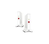 AVM FRITZ!Mesh Set 4200 Repetidor Wi-Fi 6 de doble banda 4200 Mbit/s 2-pack Rojo/Blanco