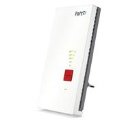 AVM Fritz!WiFi Repetidor de Malla 2400 (Doble WiFi AC + N hasta 1.733 Mbps (5 GHz) + 600 Mbps (2,4 GHz), 1 LAN Gigabit (versión en alemán)