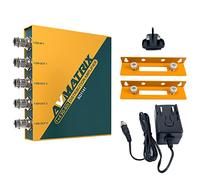 AVMATRIX SD1141 Amplificador de distribución de sincronización 1 × 4 3G SDI Splitter para señales de video SDI y SDI de velocidad múltiple hasta 1080P 60 hz (2.97 Gbps). Con indicadores LED para