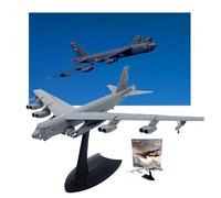 AVMLWEPA Avión Bombardero Pesado B-52H Stratofortress USAF Escala 1/200, Modelo Militar Metal Fundido presión, réplica estática aleación sólida Alto Detalle con Soporte exhibición