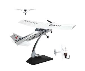AVMLWEPA Escala 1:32 172 Cessna Trainer Modelo avión Aleación Realista Resina Metal Fundido con Soporte for exhibición estática, Obra Arte Hecha Mano Decoración Perfecta for hogar Regalo Ideal