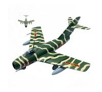 AVMLWEPA Escala 1:72 China MIG15 Modelo Caza Militar Metal Fundido presión Avión exhibición Listo con Pintura Camuflaje Decoración estantes Escritorio Adultos Principiantes Coleccionistas