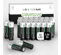avmzvo Pilas AA, Pila LR6 de 1,5 V, 40 Unidades, alcalinas, Potencia Duradera, Potente, se Pueden Utilizar para Juguetes, despertadores y Otros Dispositivos electrónicos