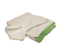 avo + cado Algodón orgánico Prefolds Talla 2 - Contenido: 10 unidades - Cabe en tamaño único para pañales de tela - 100% algodón sin blanquear Öko-Tex