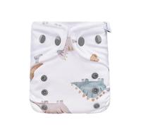 avo+cado Cosy - Cubrepañales de tela para recién nacidos, 3-7 kg, lavable, a prueba de fugas con forro polar y puños de doble pierna, compatible con prefolds, inserciones de bambú y pañales de gasa