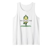 AVO-Cado Hace Yoga Camiseta sin Mangas
