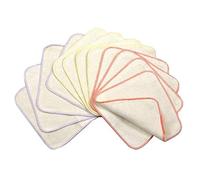 Avo&Cado - Manoplas de franela con tejido de rizo (12 unidades), color lila