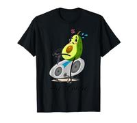 AVO-Cardio Aguacate Ciclismo Amante Ciclismo Gimnasio Entren Camiseta