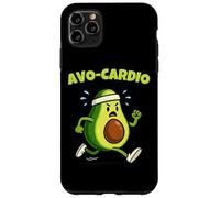 AVO-Cardio Funny Fitness Runner Avocado Lover Men Women Kids Carcasa para iPhone 11 Pro MAX
