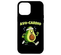 AVO-Cardio Funny Fitness Runner Avocado Lover Men Women Kids Carcasa para iPhone 12 Pro MAX