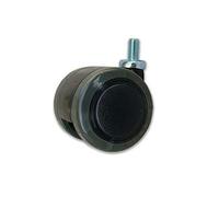 AVO-Rueda de Parqué Bulón Roscado de 50 mm de Diámetro Bisagra 10 X 15