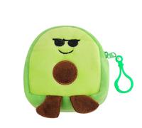 Avocado Coin Purse - Cute Plush Coin Bag | Avocado Shaped Coin Holder | Small Wallet Coin Pouch Plush Cartoon Fruit | Small Soft Coin Purse For Headset, Lipstick, Card | Funny Avocado Purse For Avoca
